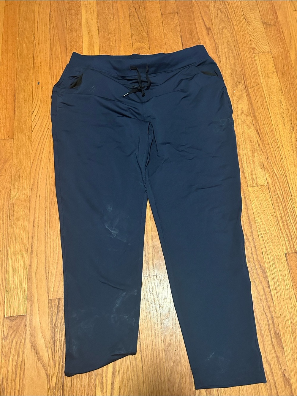 Navy Drawstring Jogger Pants 32 degrees everyday xl
